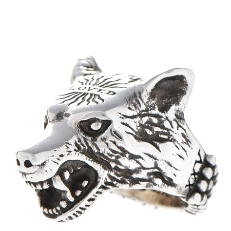 gucci cow ring|sterling silver anger forest wolf.